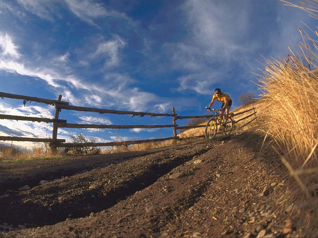 Hugging the Rail, Wasatch Mountains, Utah